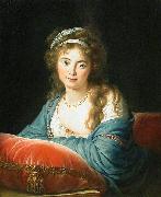 elisabeth vigee-lebrun La comtesse Skavronskaia painting